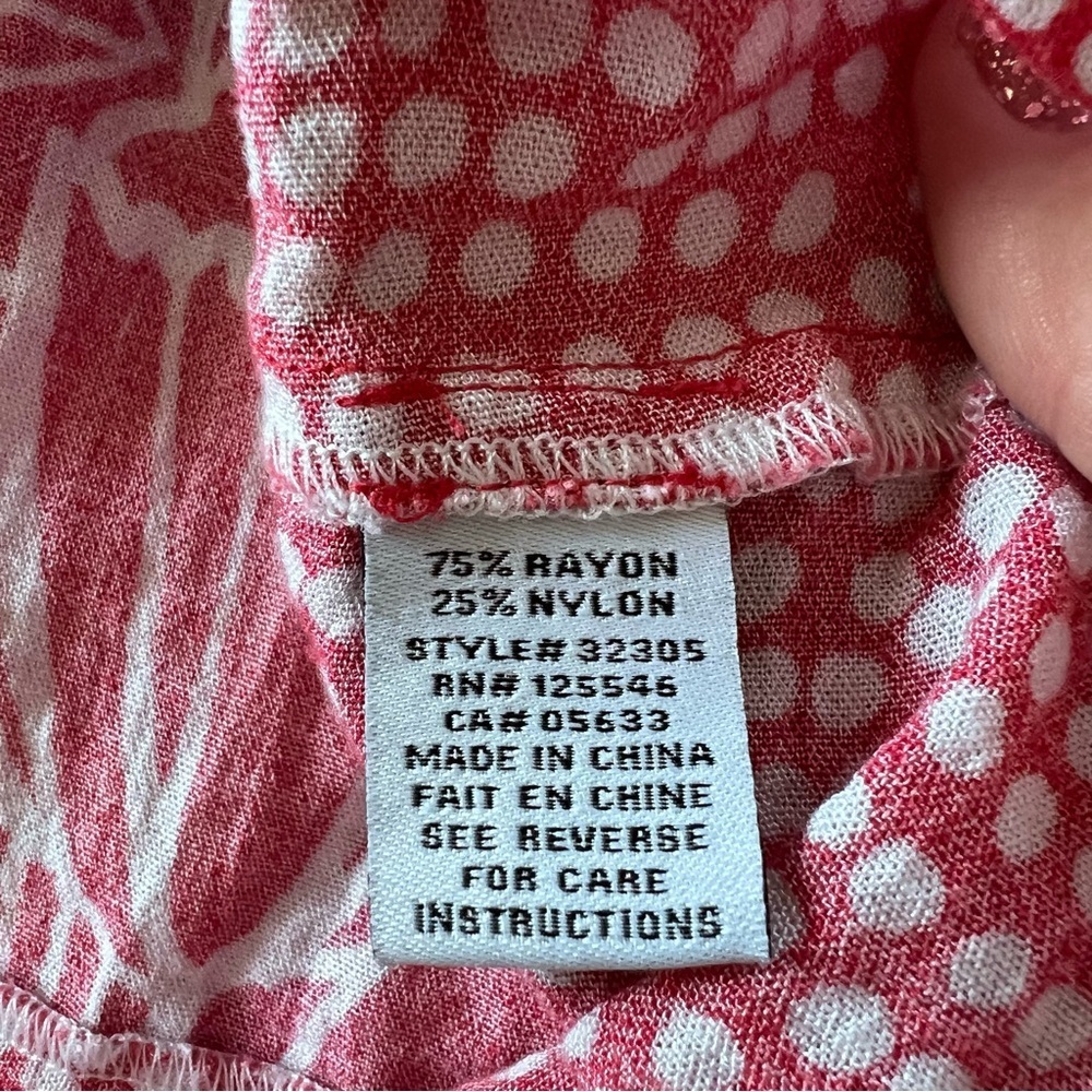 Habitat Women’s Sleeveless Cowl Neck Top in Coral size Large - Picture 11 of 13